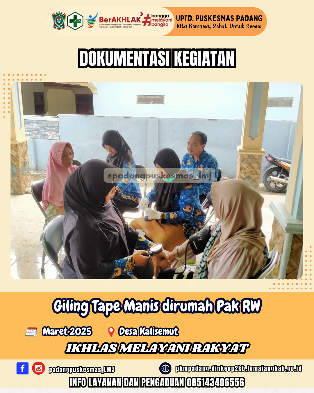 Giling Tape Manis di Rumah Pak RW