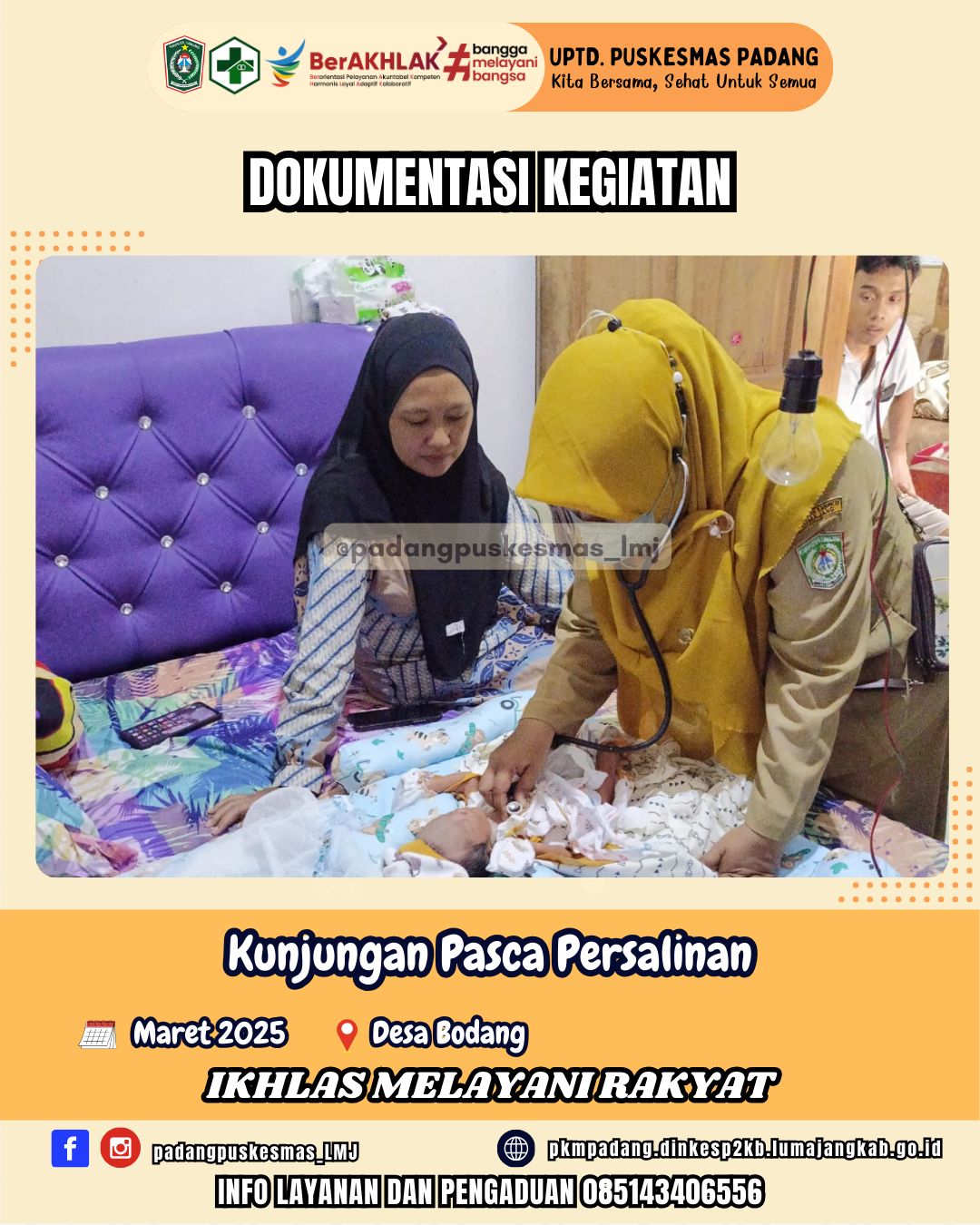 kunjungan pasca persalinan atau kunjungan nifas