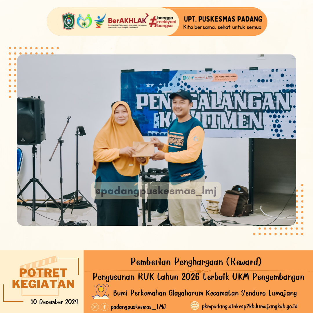 Pemberian Reward (Penghargaan)
