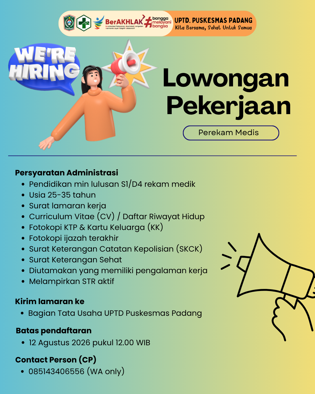 REKRUTMEN PEREKAM MEDIS